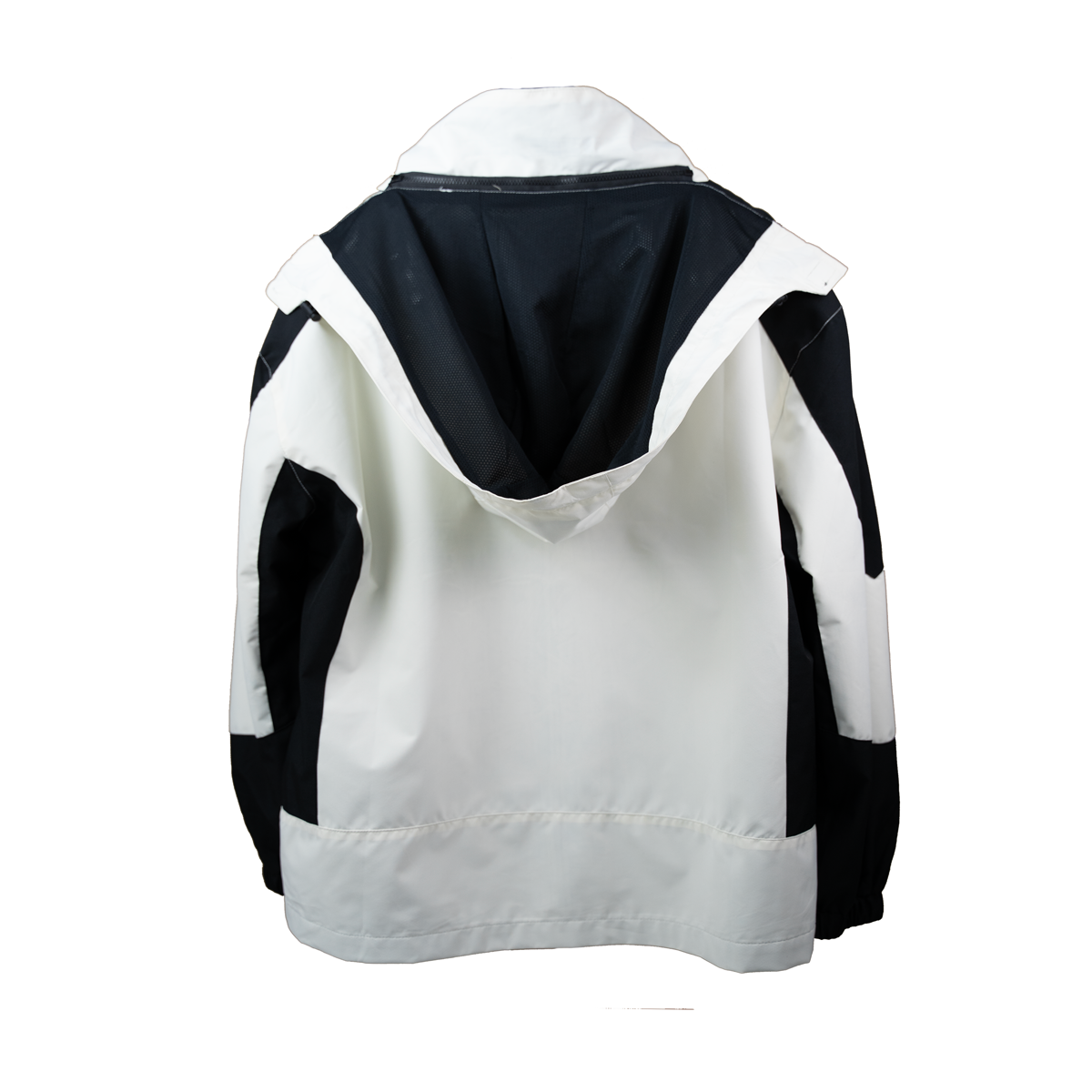 Dual Tone Windproof Jacket with Removable Hood