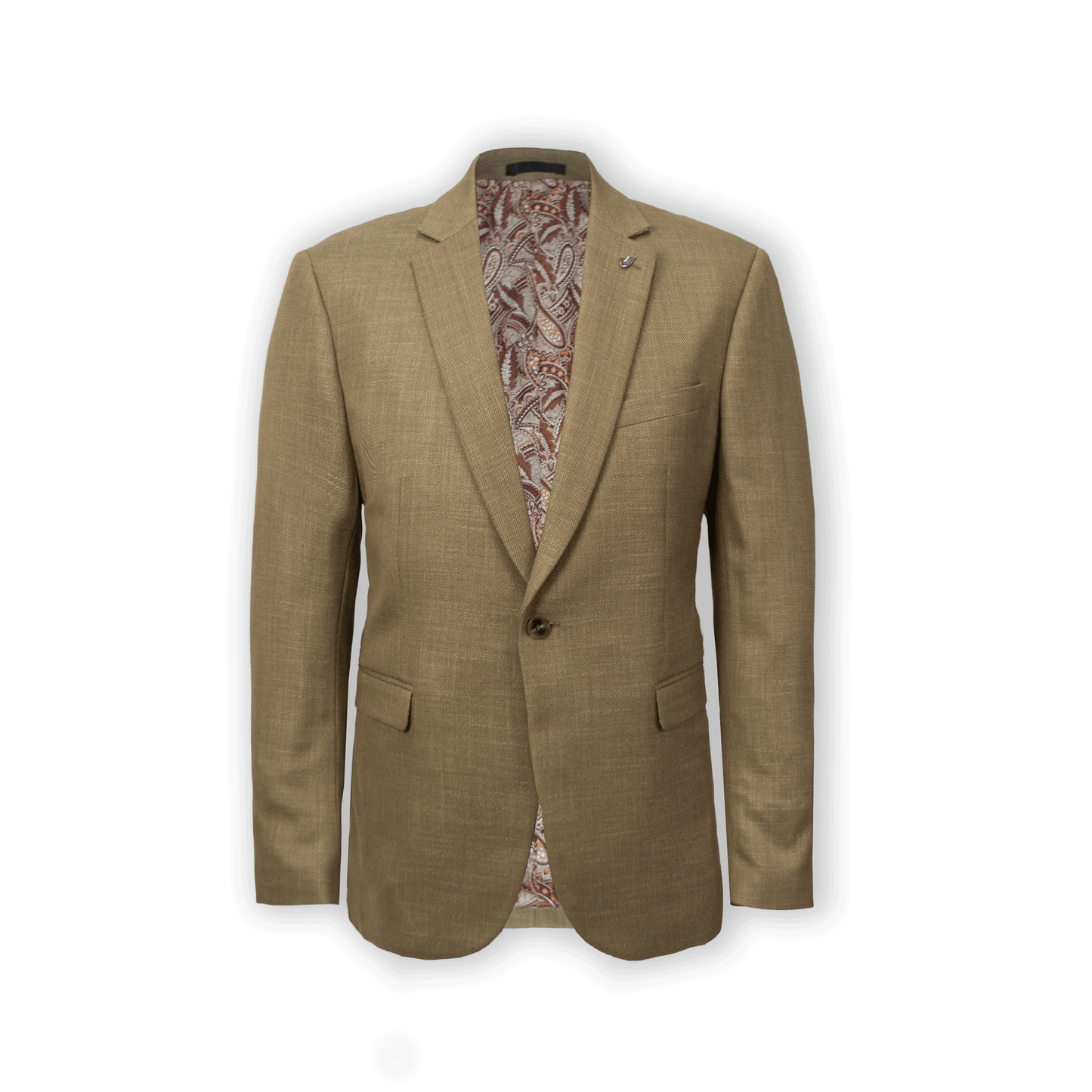 Andre Linen Blend Stretch Suit