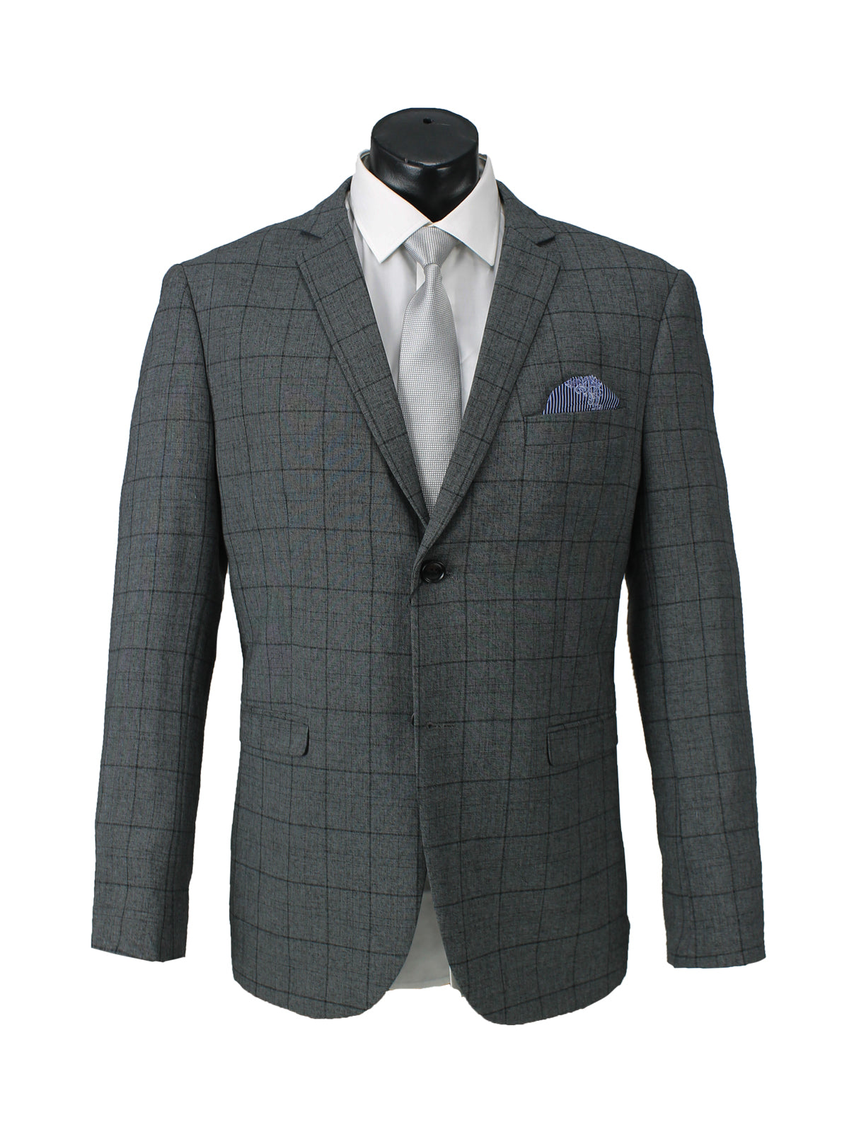 Wyatt Wool Window Pane Check Suit