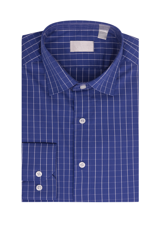3077 Stretch Check Cotton Blend Shirt