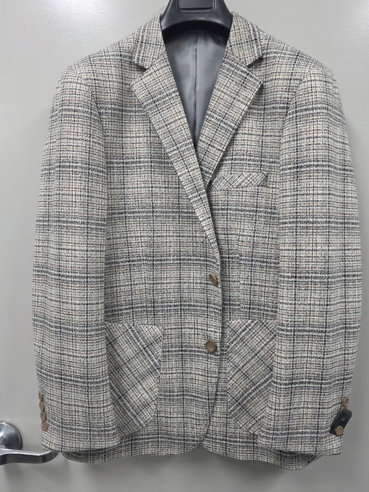 33567 Plaid Beige Jacket