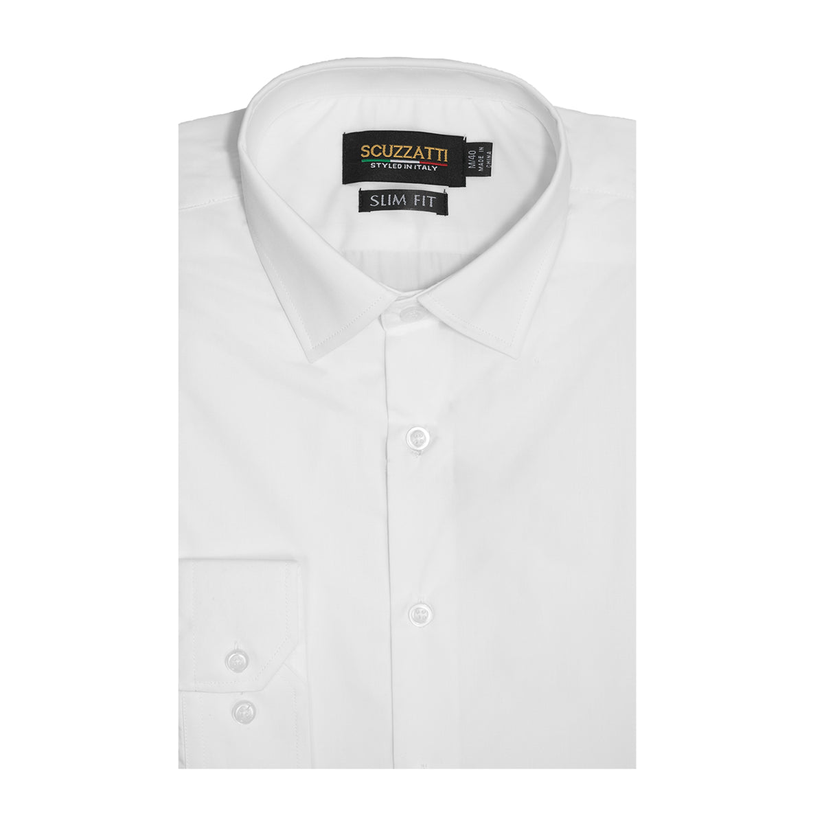 Hugo Poplin Long Sleeve Classic Shirt