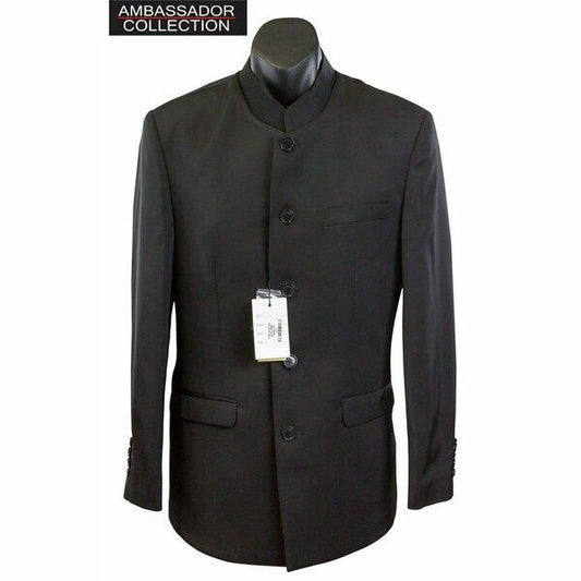 Vegas Fine Peach Microfibre Grandpa Suit