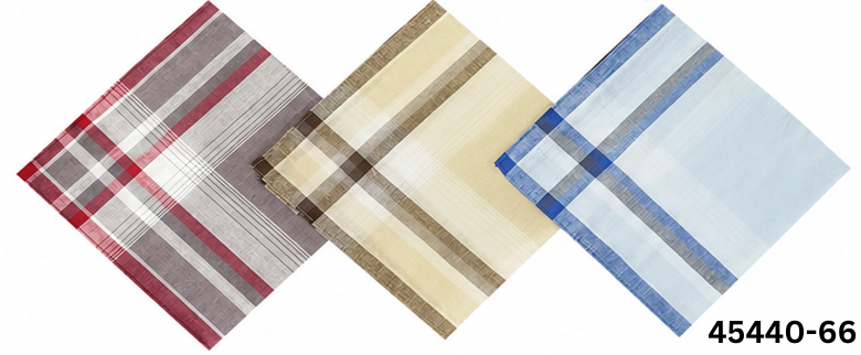 6 pack Men's Handkerchiefs