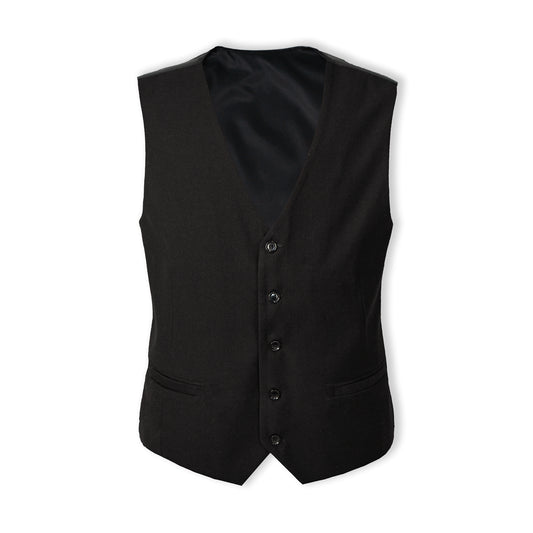 Heston Fine Twill Plain Vest