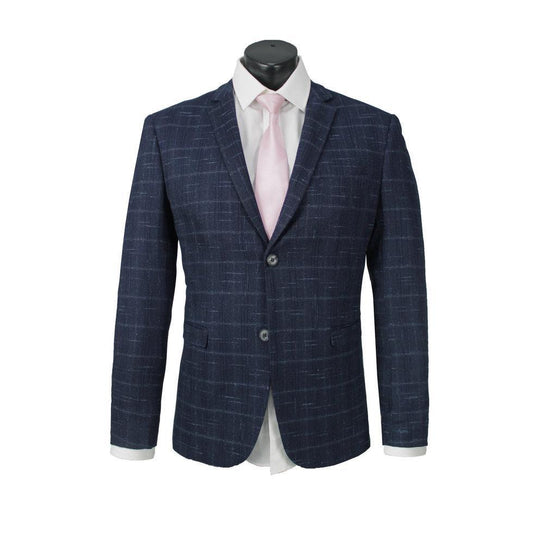 Peterson Slub Weave Check Suit