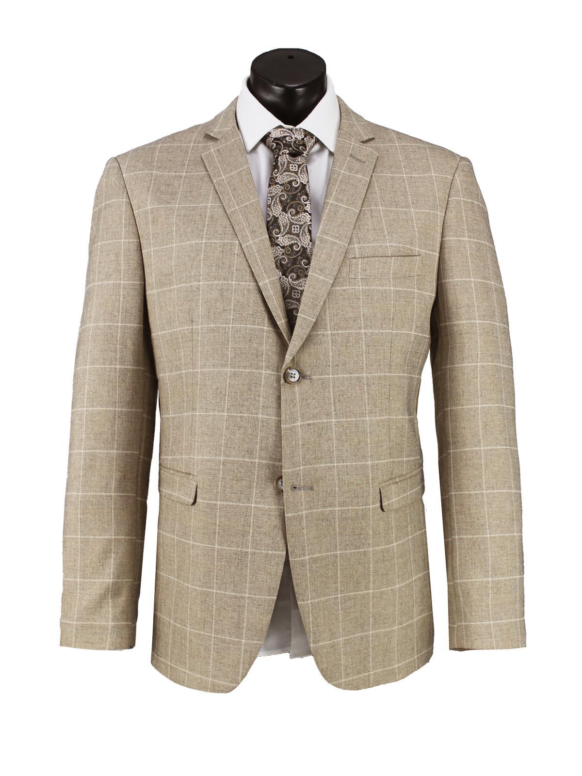 Wyatt Wool Window Pane Check Suit