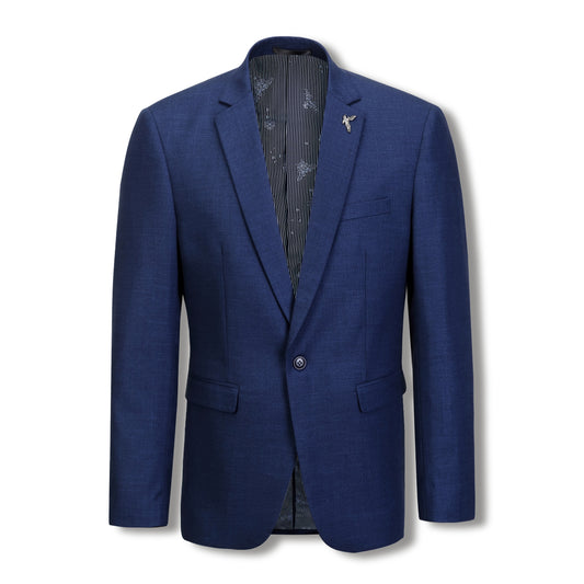 Houston Hopsac Weave Stretch 1 Button Boys Jacket