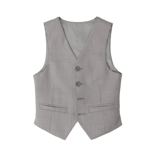 Harrison Plain Textured Boys Vest