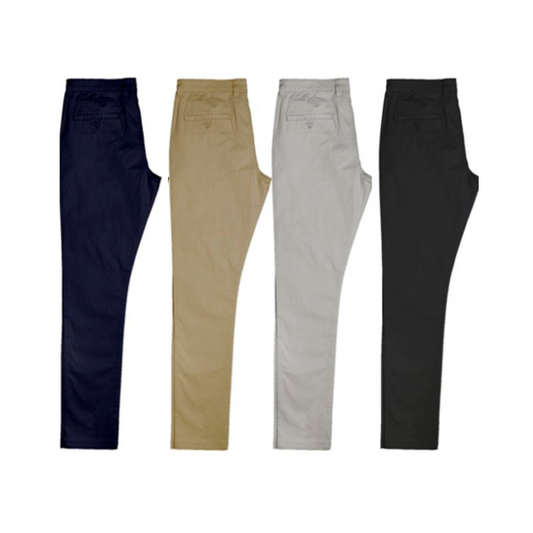 Ledger Peach Finish Fine Cotton Drill Slim Fit Chino