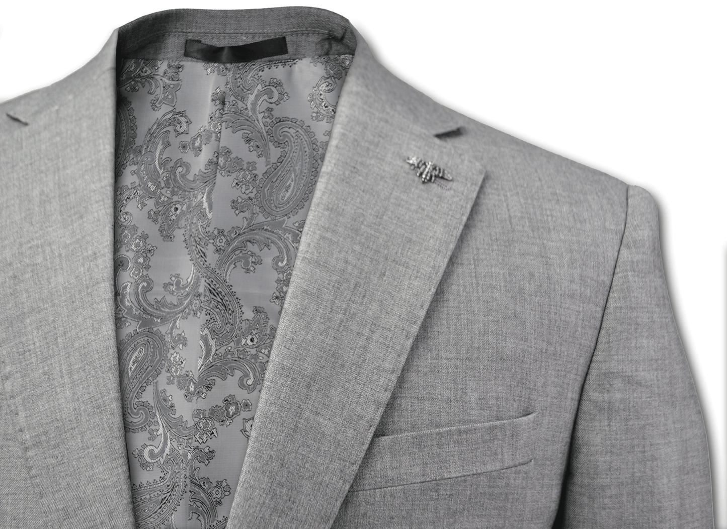 Matteo Notch Lapel Wool Blend With Stretch Jacket