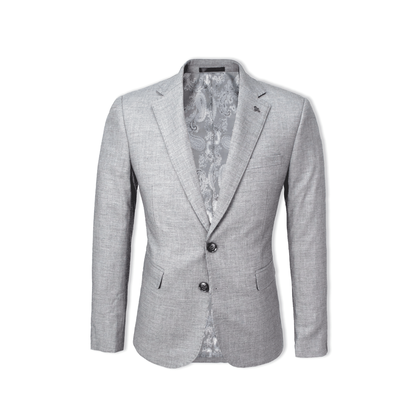 Matteo Notch Lapel Wool Blend With Stretch Suit