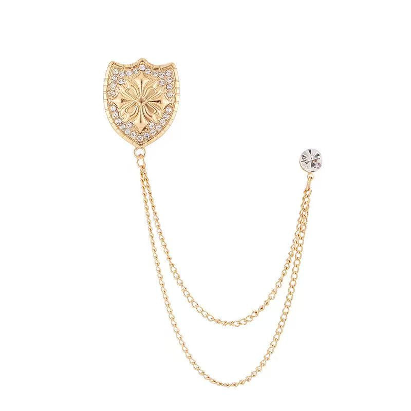 Lapel Chain Pin/ Collar Pin