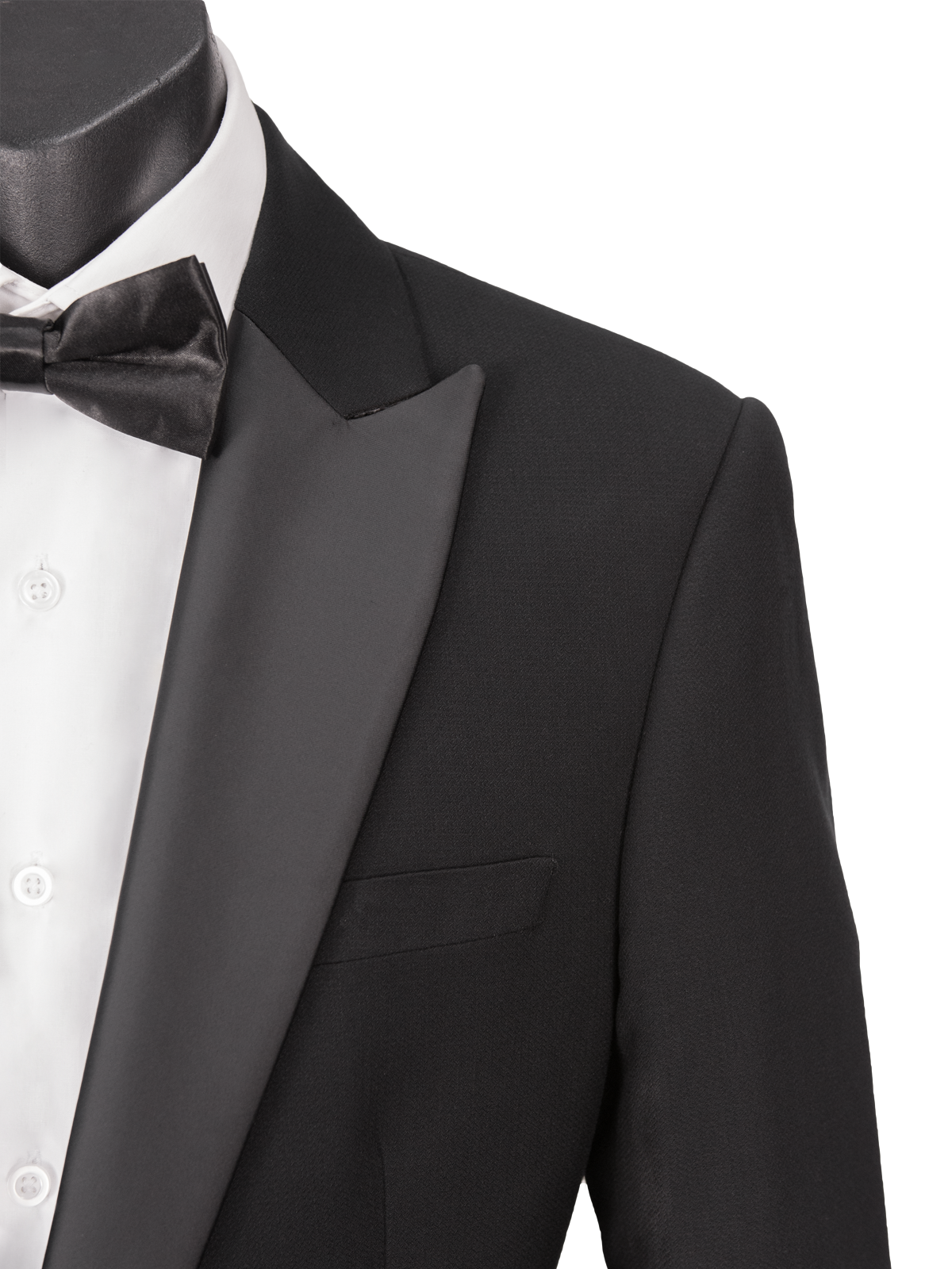 Olivero Satin Peak Lapel Jacket