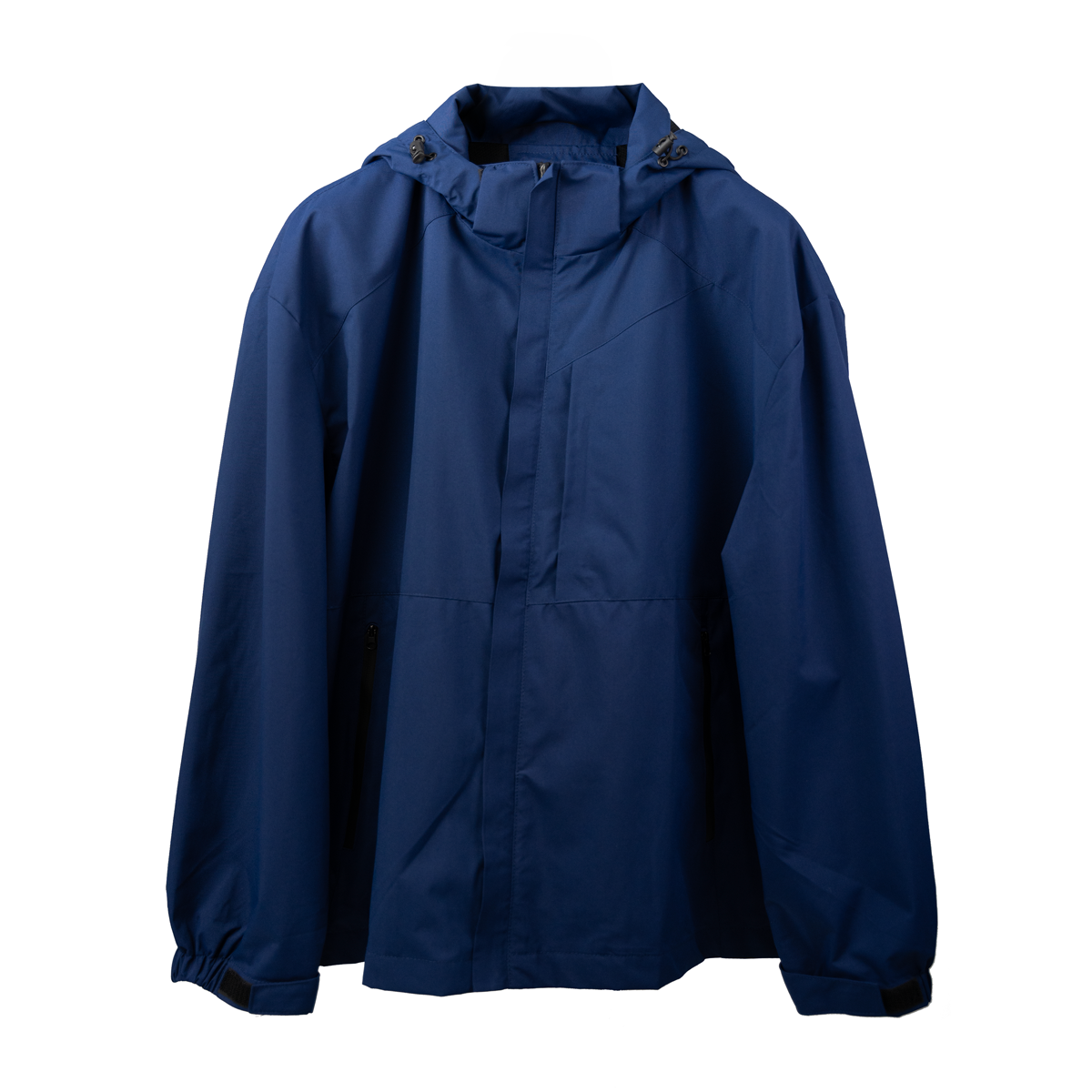 Plain Windproof Jacket with Removable hood