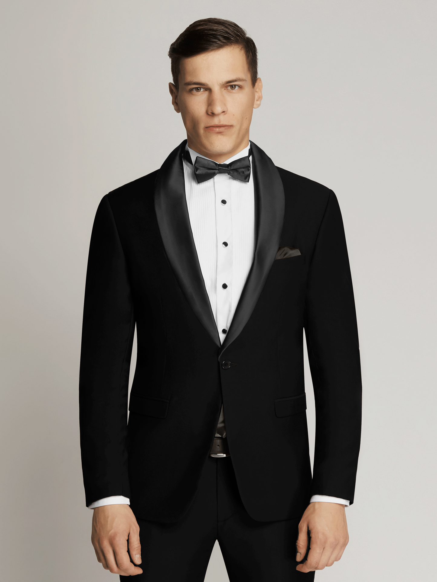 Harry Super Fine Twill Plain Detachable W2 Shawl Lapel Jacket