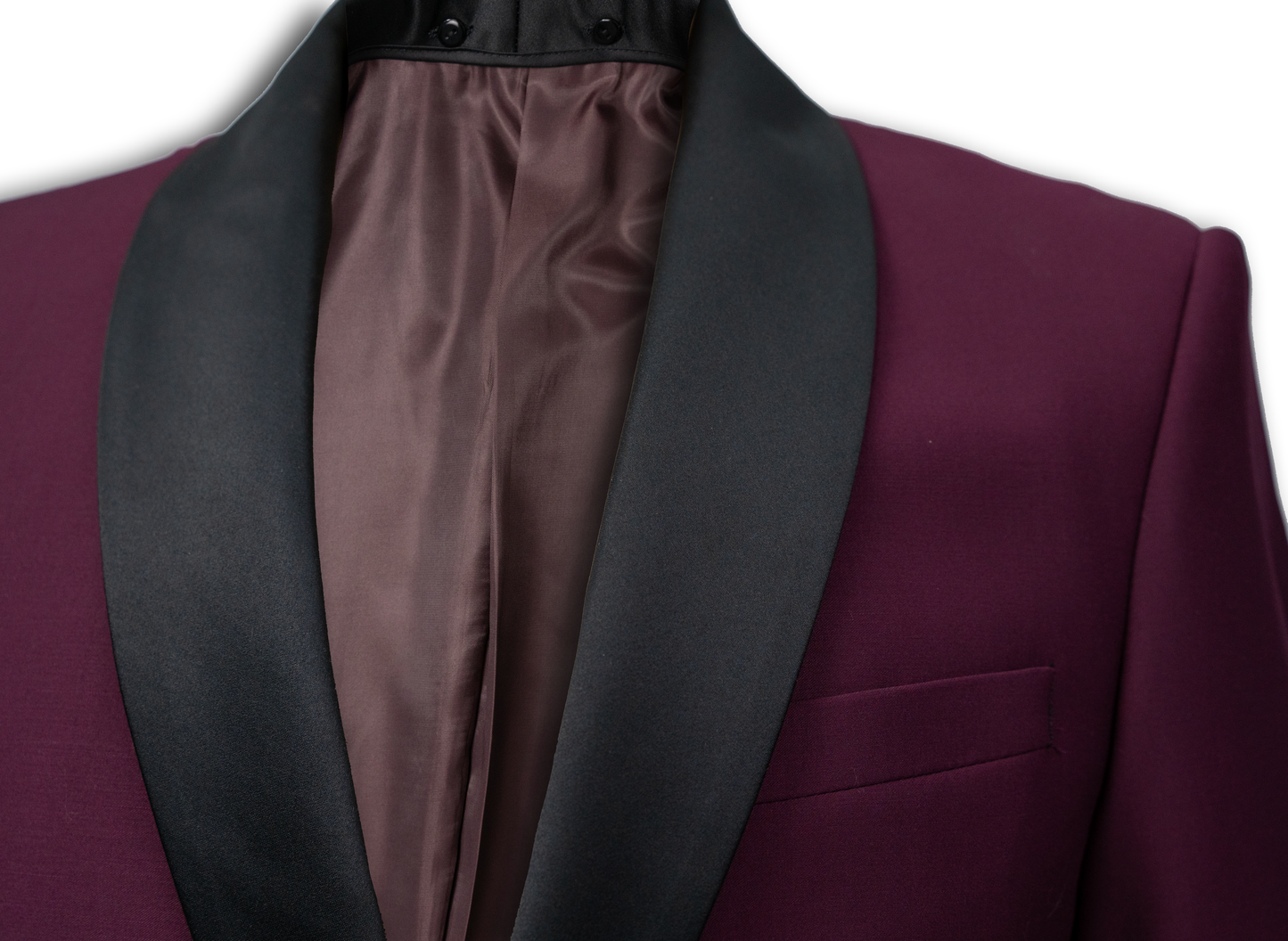 Harry Super Fine Twill Plain Detachable W2 Shawl Lapel Jacket