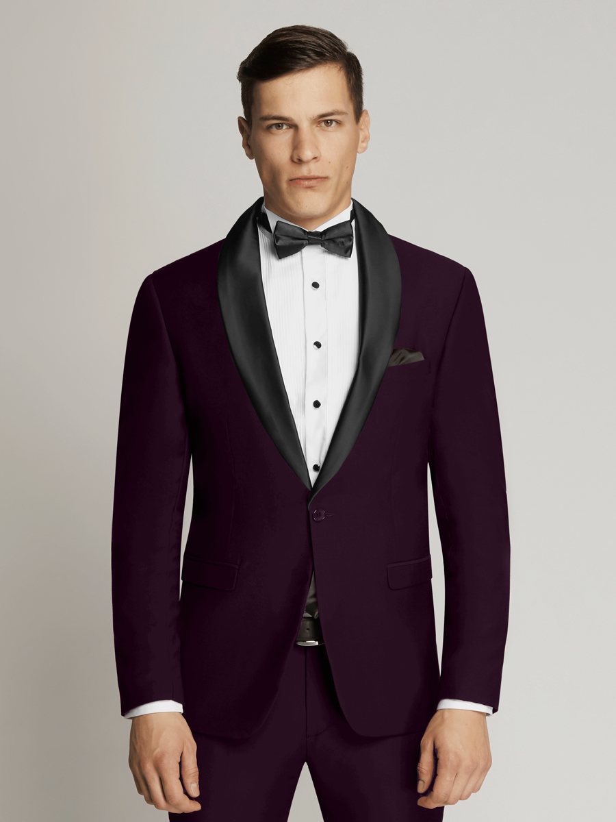 Harry Super Fine Twill Plain Detachable W2 Shawl Lapel Jacket