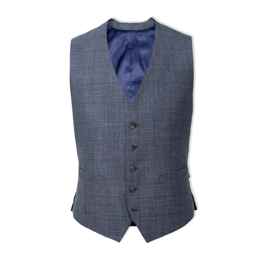 Dan Wool Linen 5B Vest