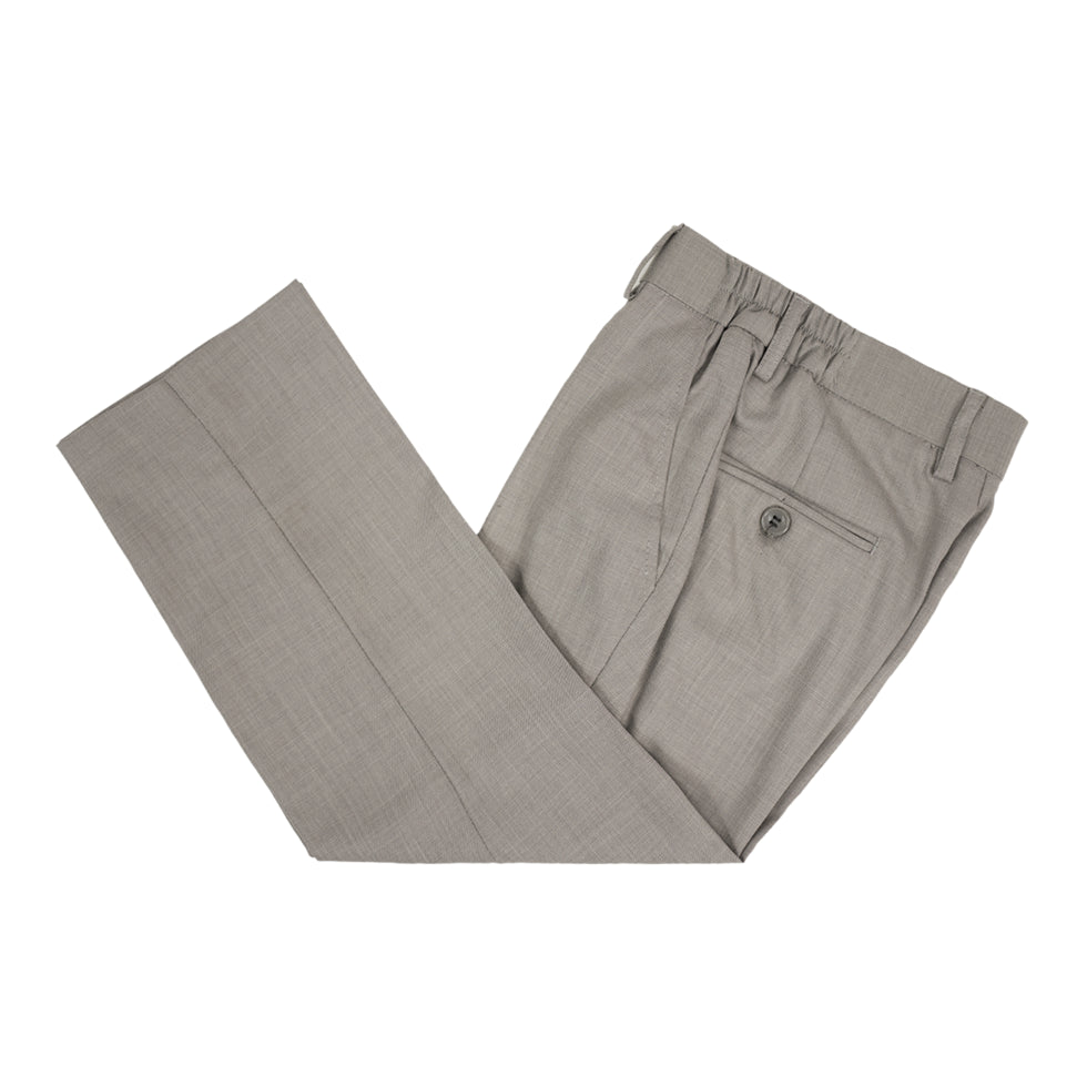 Harrison Plain Textured Flatfront Boys Trousers