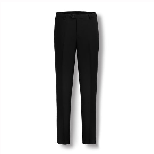 Heston Fine Twill Plain Flatfront Trousers