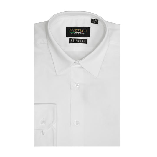 Lucas Fine Twill Cotton Rich Long Sleeve Shirt