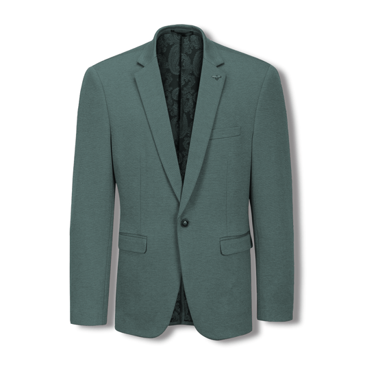 Isaac Stretch Jersey Slim Boys Sports Jacket - Leaf