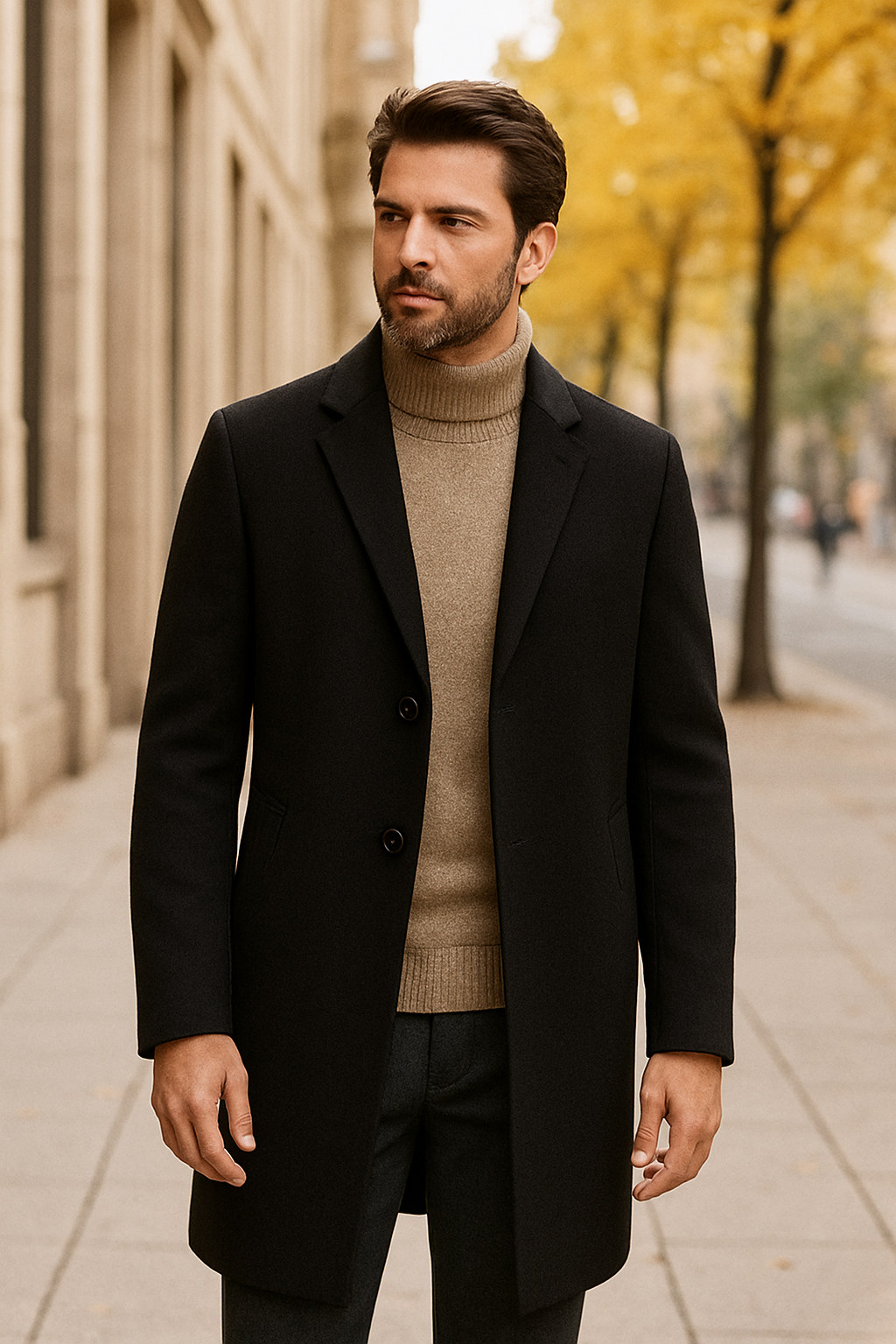 Lochie Stretch 3/4 Coat