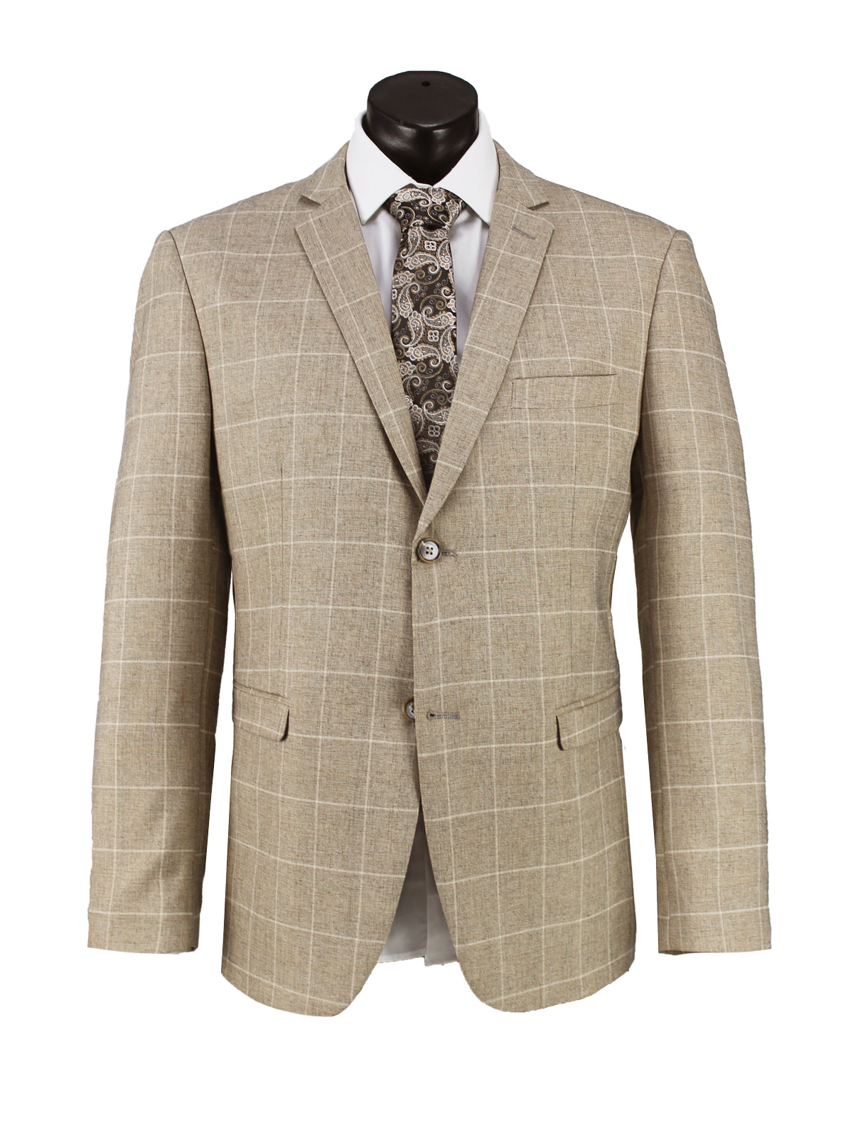 Wyatt Windowpane Check Jacket