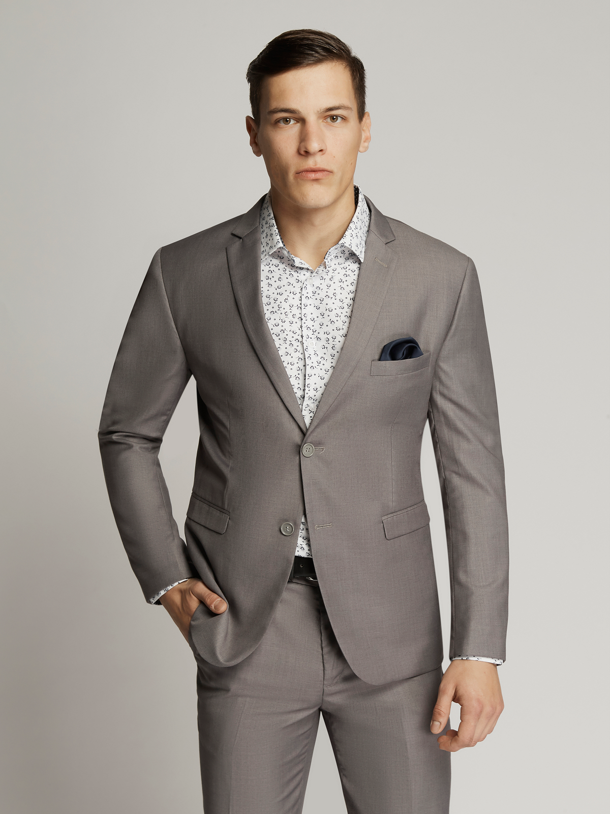 James Fine Twill Plain Jacket