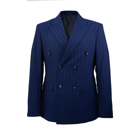 Elliot Pin Stripe Double Breasted Jacket