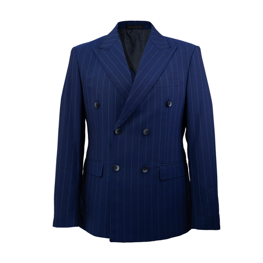 Elliot Pin Stripe Double Breasted Jacket