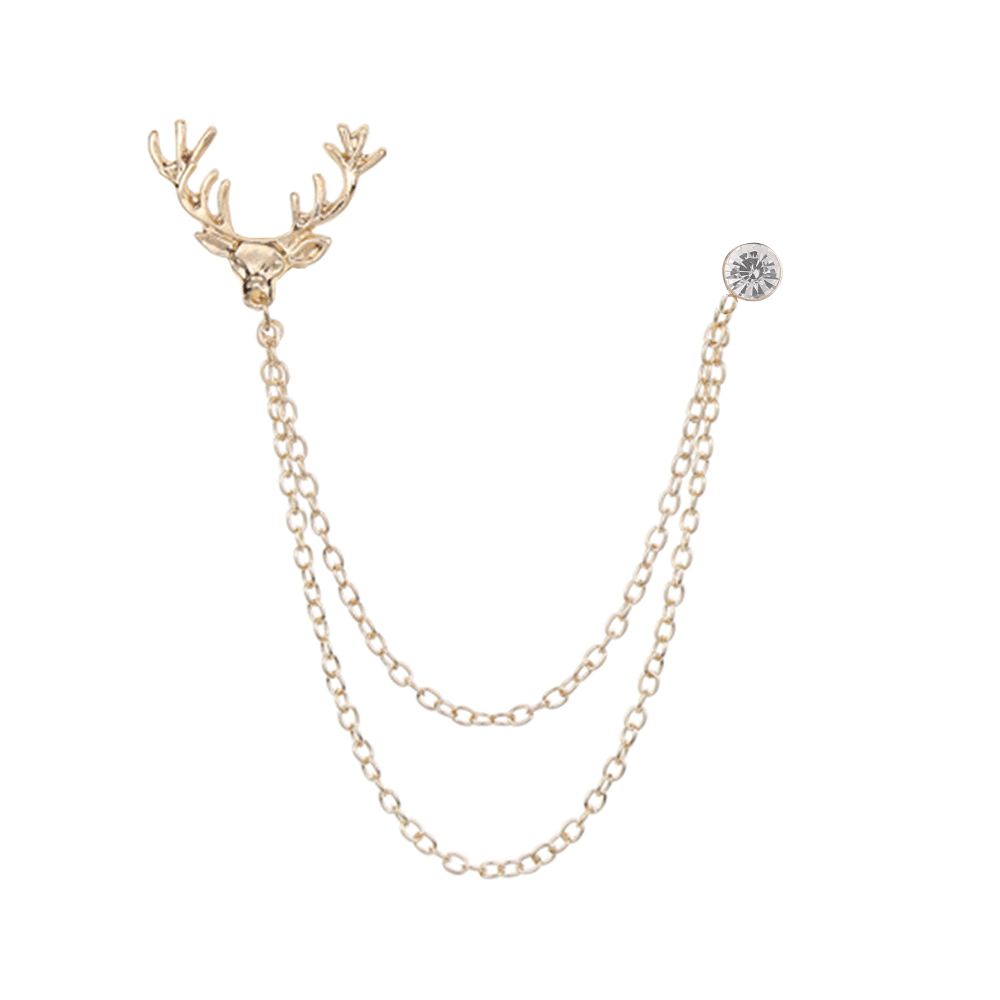 Lapel Chain Pin/ Collar Pin