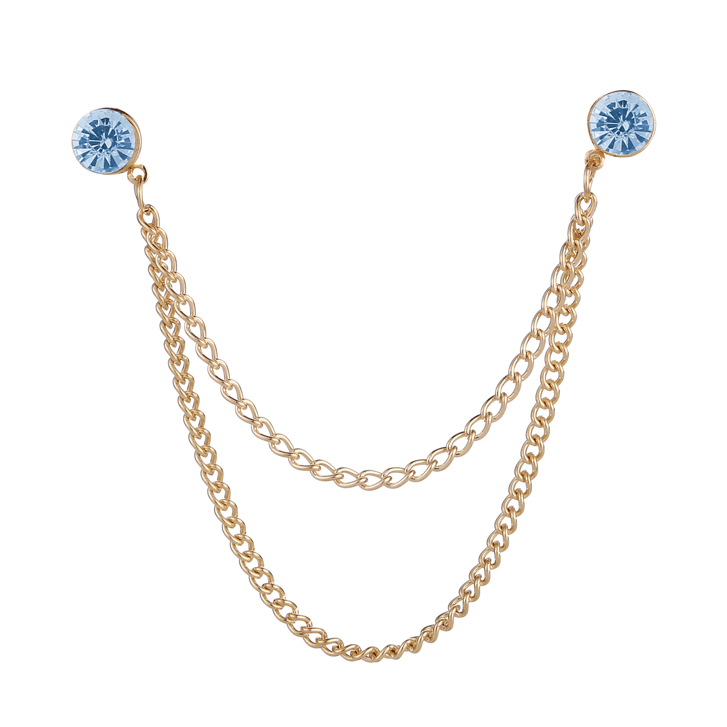 Lapel Chain Pin/ Collar Pin