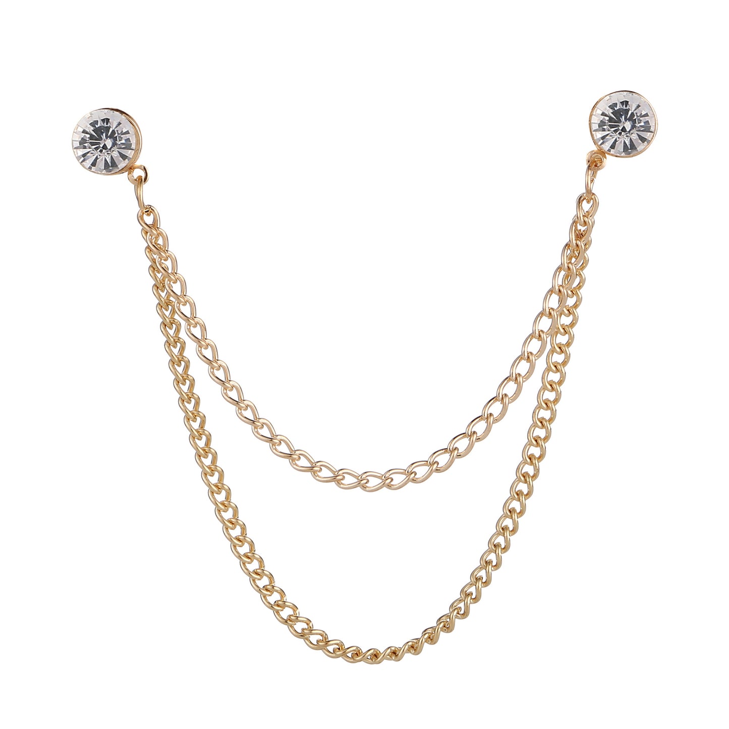 Lapel Chain Pin/ Collar Pin