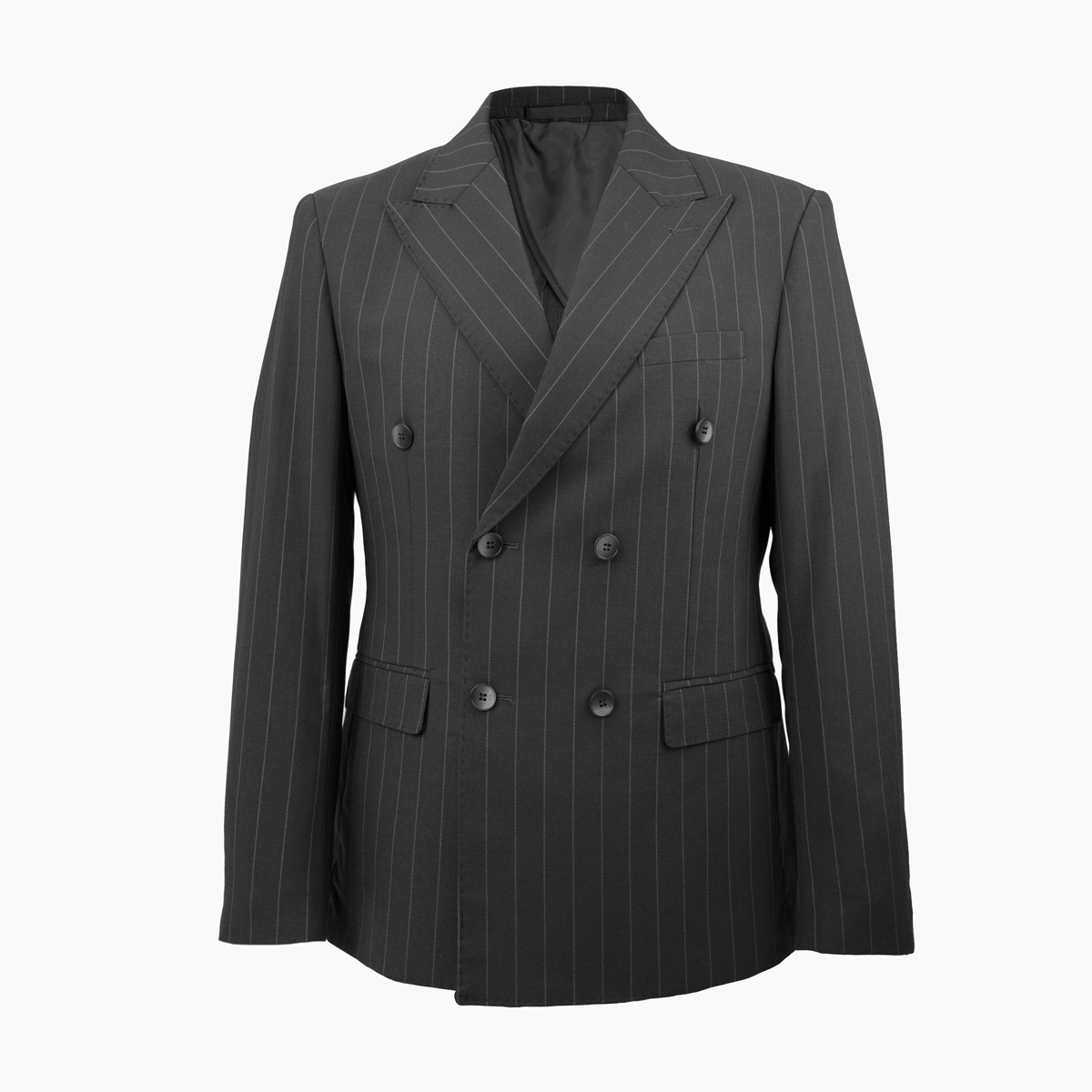 Elliot Pin Stripe Double Breasted Suit