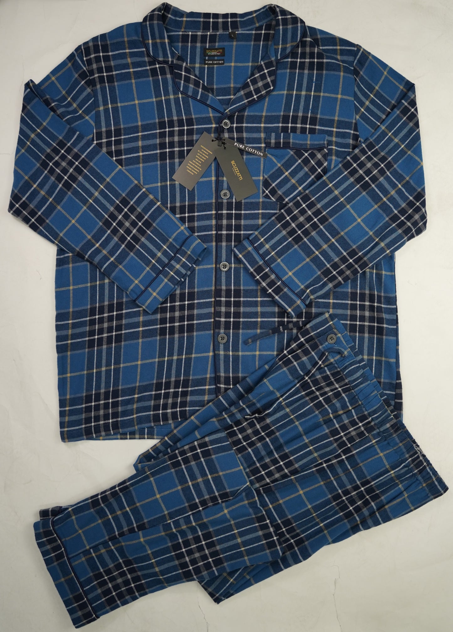 Huxley Flanellete Plaid Pyjama Set