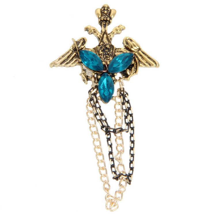Lapel Chain Pin/ Collar Pin