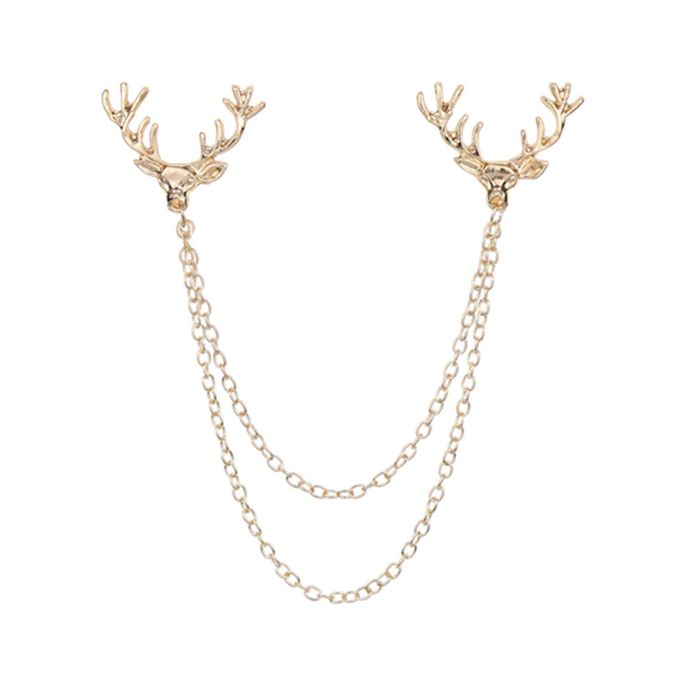 Lapel Chain Pin/ Collar Pin