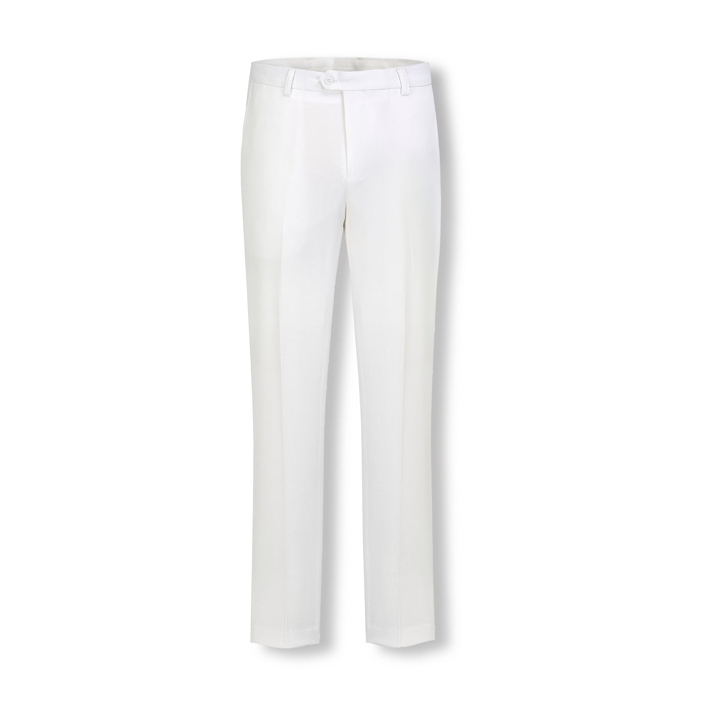 Stallone Plain Weave Stretch Suit - White