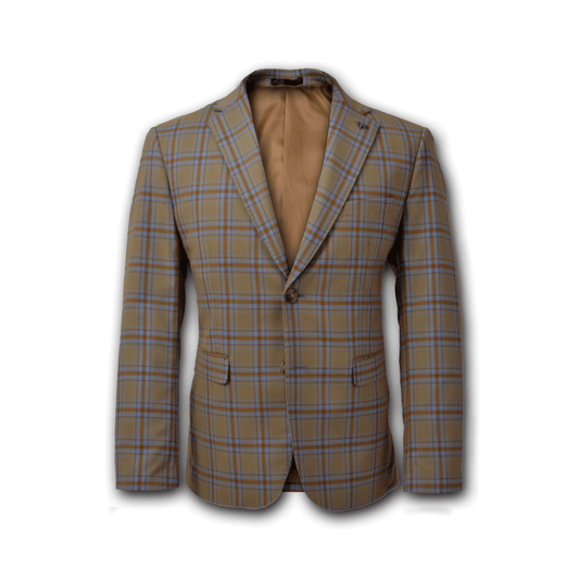 Tommi Beige Check Suit