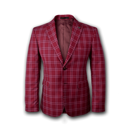 Tommi Red Check Suit
