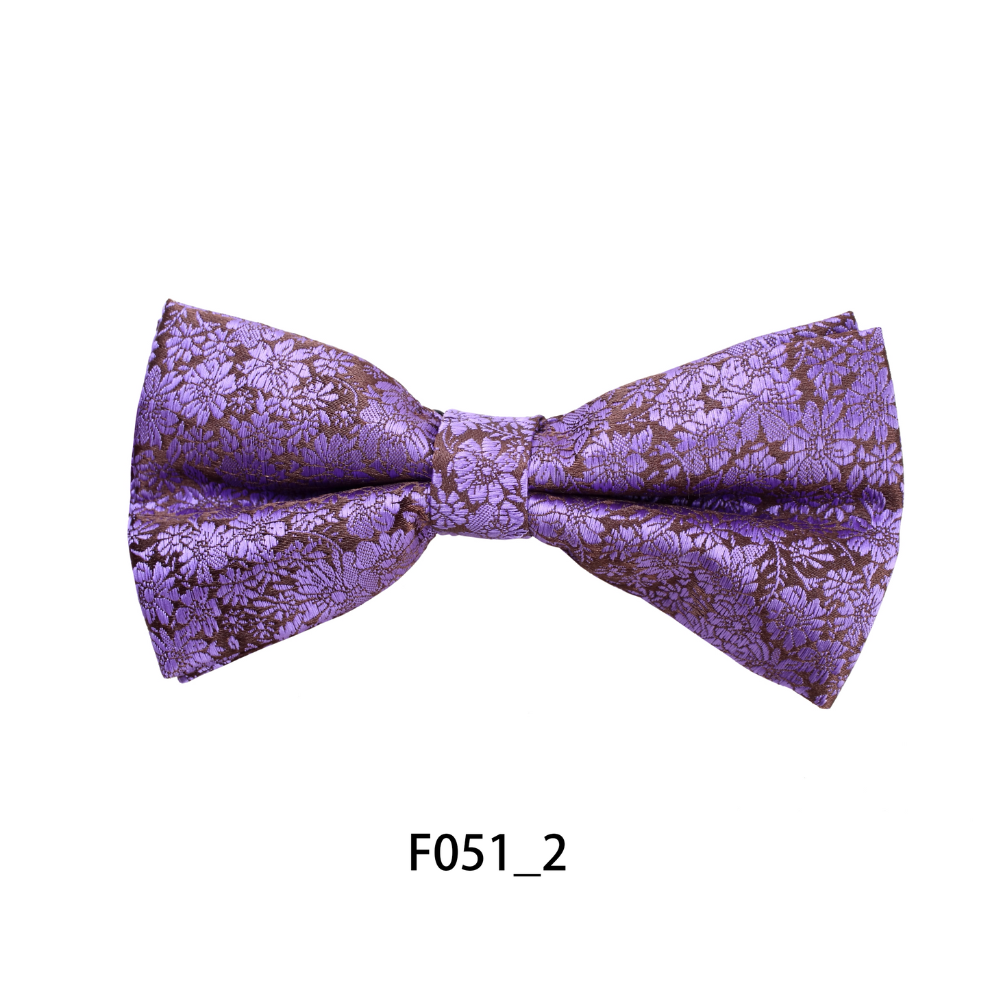 Daisy Patterned Bow Tie