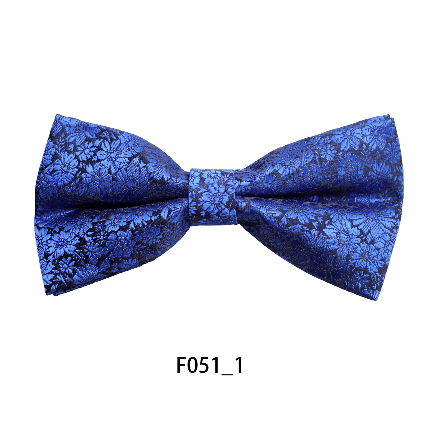 Daisy Patterned Bow Tie