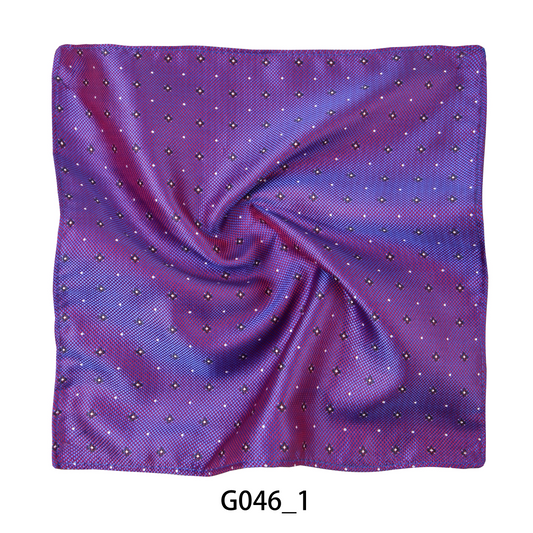 Flower Dotted Pocket Square