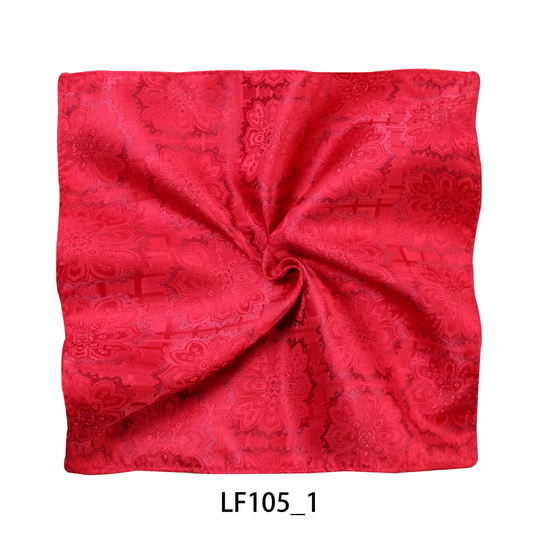 Floral Geometric Pocket Square