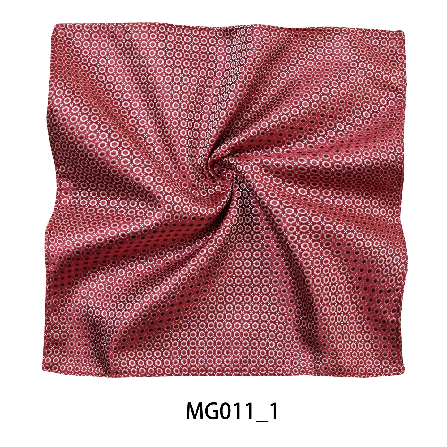 Geometric Circle Pocket Square