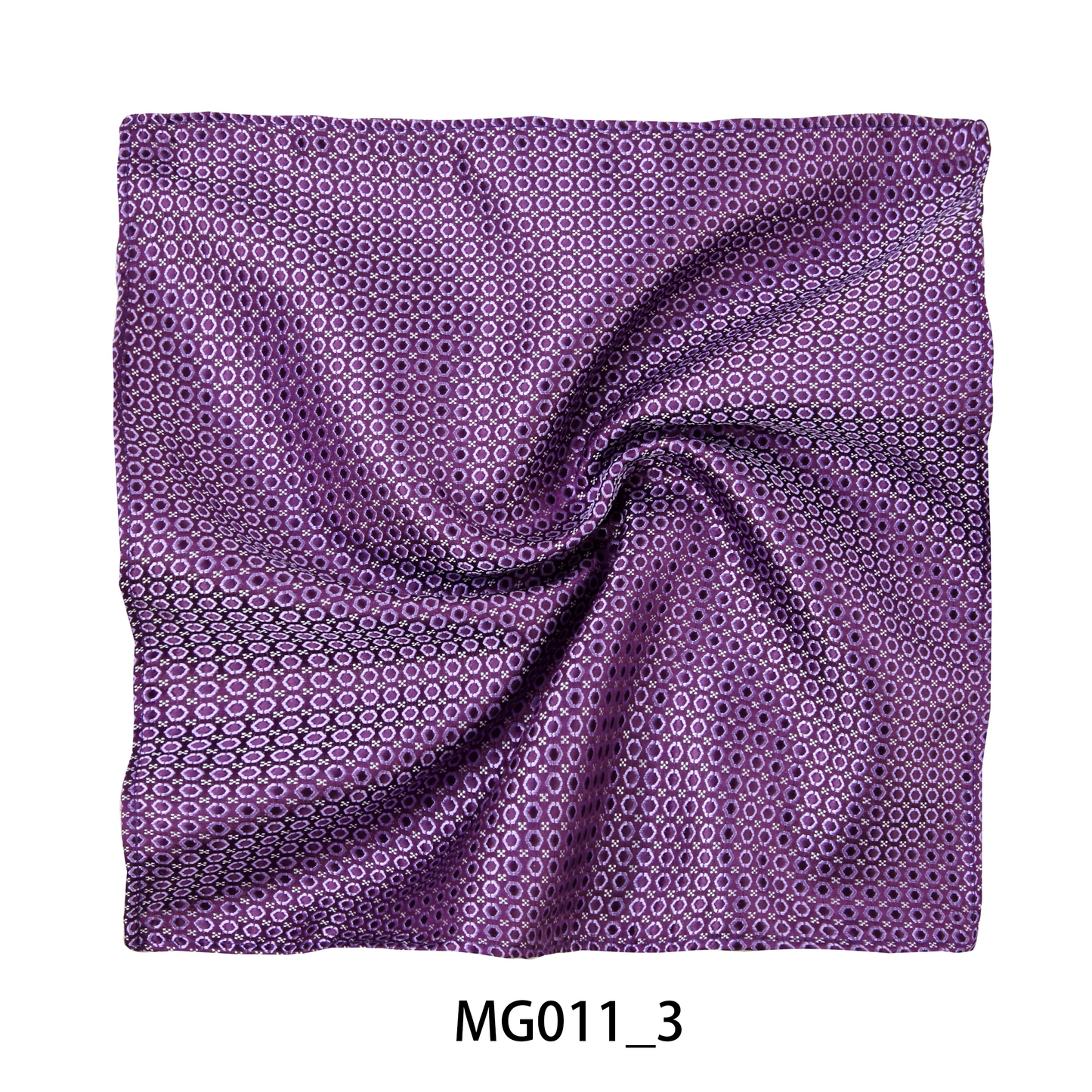 Geometric Circle Pocket Square