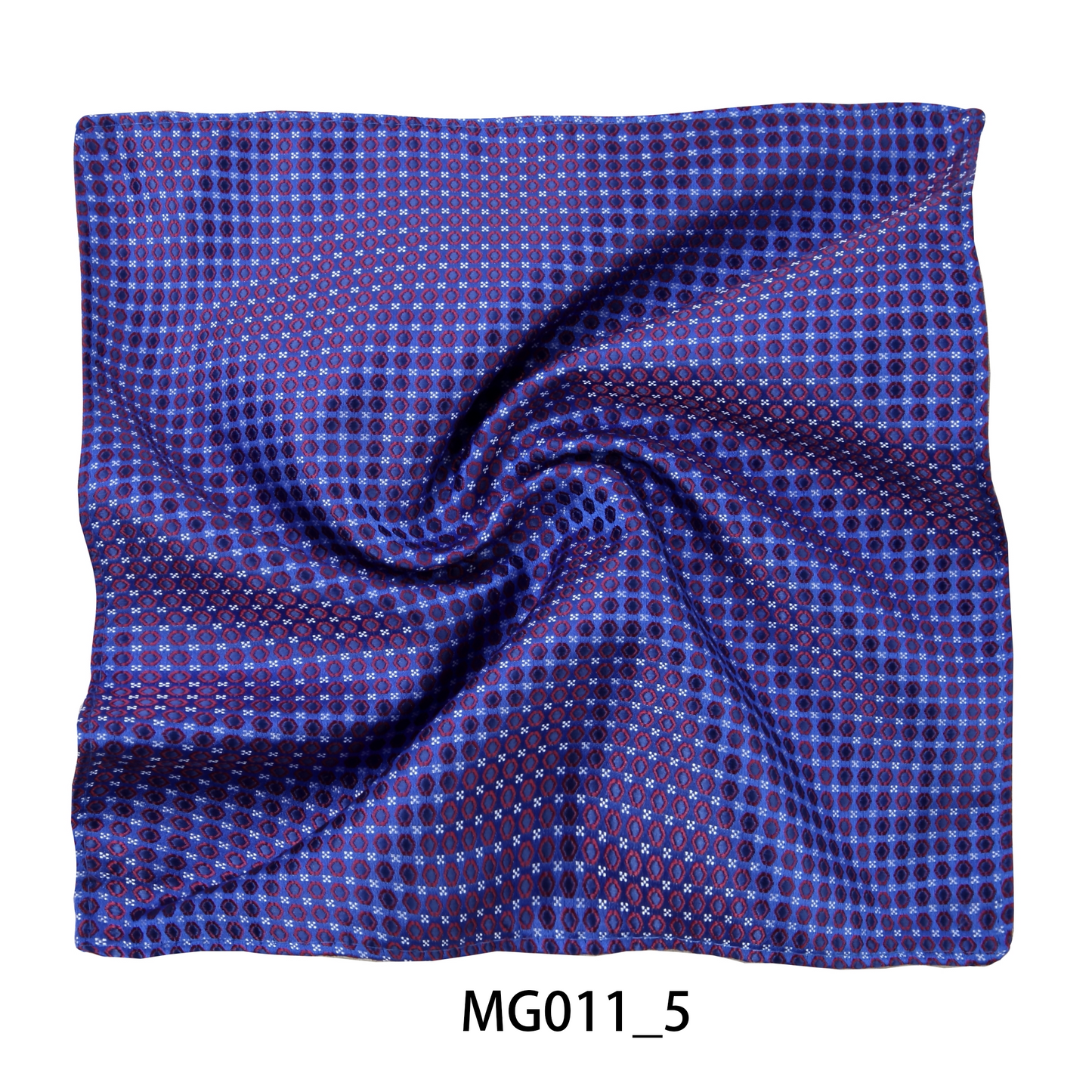 Geometric Circle Pocket Square