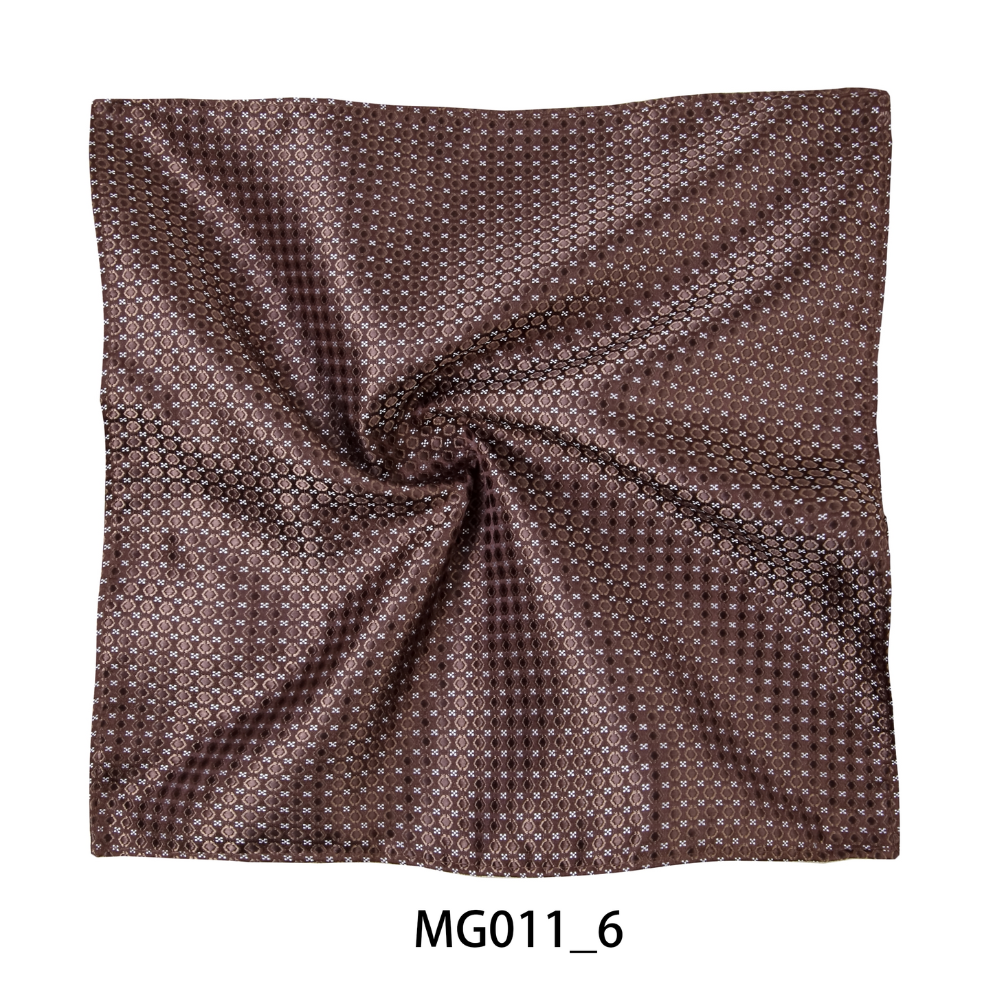 Geometric Circle Pocket Square